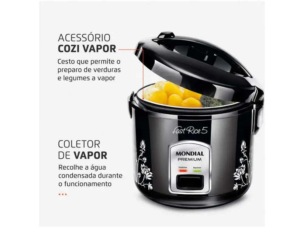 Panela Elétrica de Arroz Mondial Fast Rice 5 - 220V