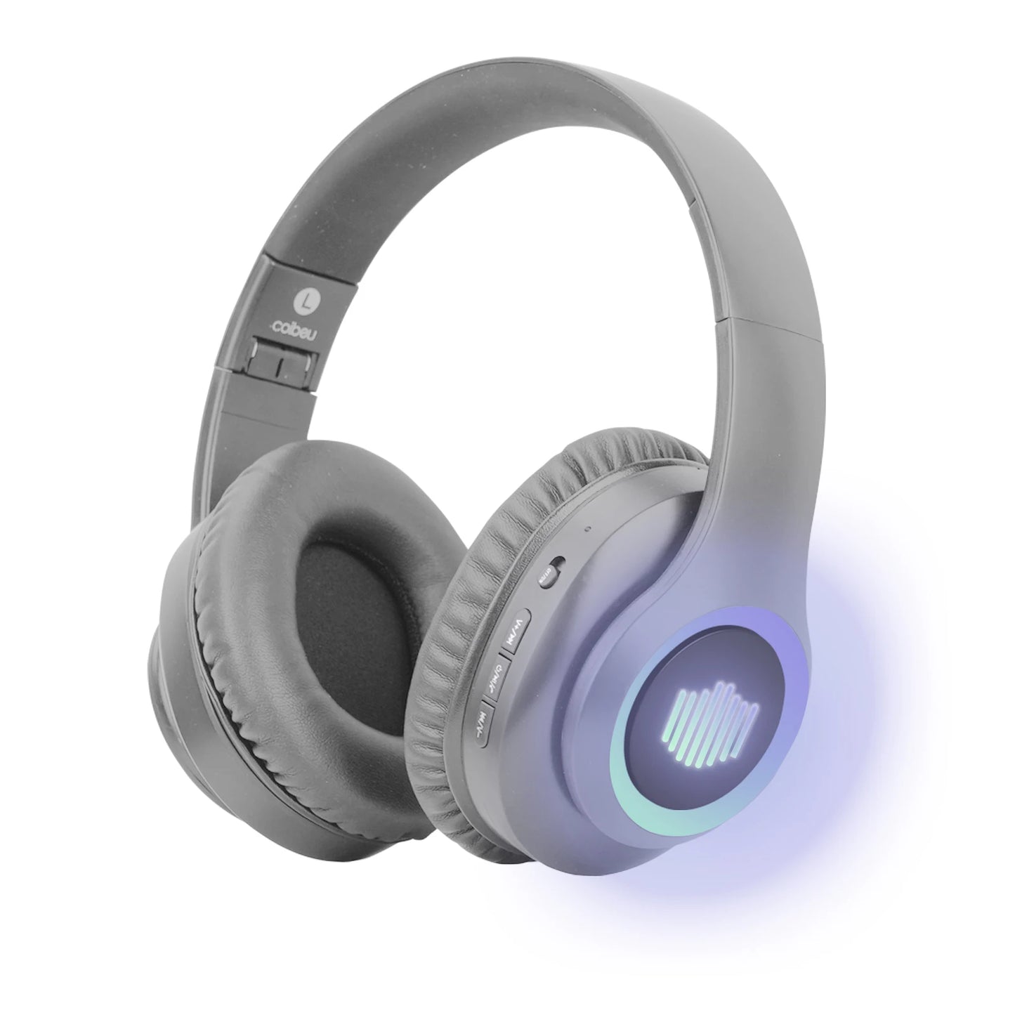 Fone de Ouvido Bluetooth RGB Premium – Headset Wireless de Alta Fidelidade com Cancelamento de Ruído e Conforto Ergonômico