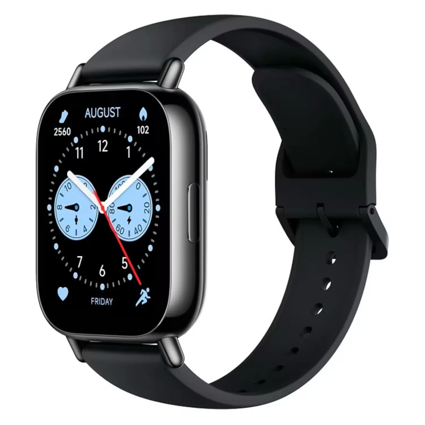 Smartwatch Xiaomi Redmi Watch 5 Lite – GPS Integrado, Tela AMOLED 1.96" e Bateria de até 18 Dias | Global (Preto)