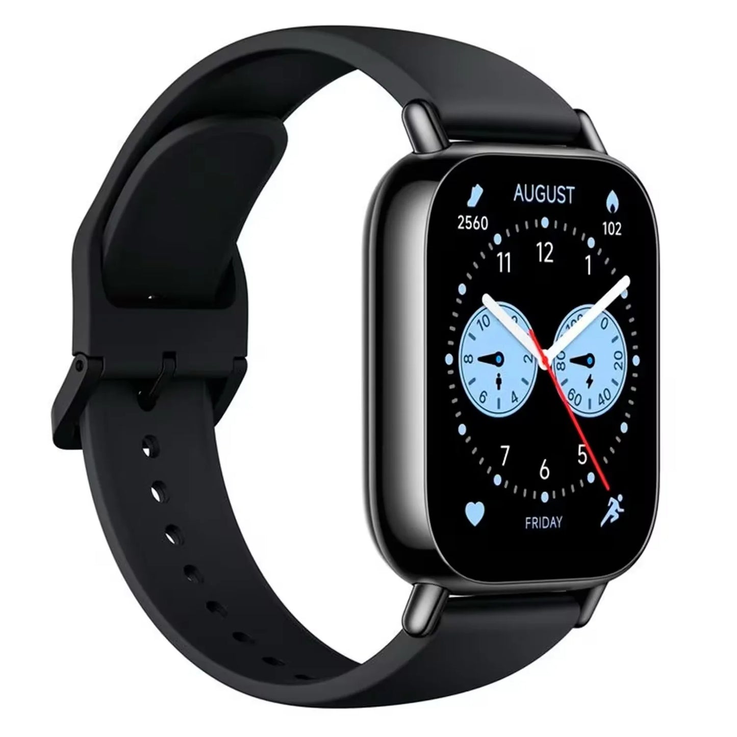 Smartwatch Xiaomi Redmi Watch 5 Lite – GPS Integrado, Tela AMOLED 1.96" e Bateria de até 18 Dias | Global (Preto)