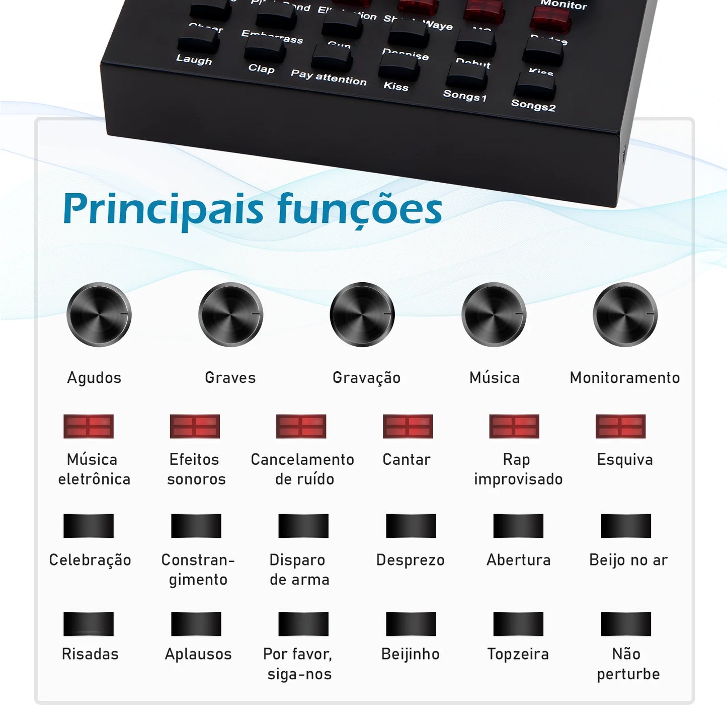 Microfone articulado de braço BM800 para PC, Brasil, eletrônicos de consumo, microfone de braço articulado, microfone USB